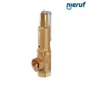safety valve 2" x 2" fm SV04 liquid media, gunmetal PTFE, with lever