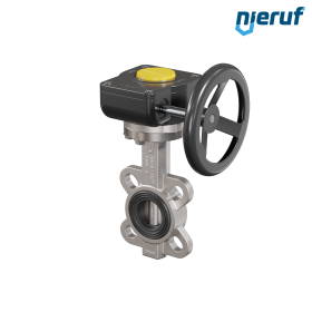 Butterfly-valve-stainless-steel DN40 PN16 AK08 EPDM gearbox