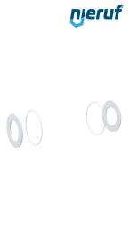 Σετ στεγανοποίησης PTFE για τύπο GK17 DN80