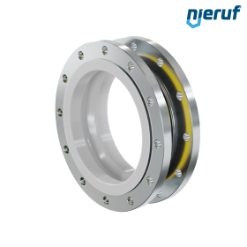 Rubber expansion joint PTFE lining DN300 type KP04 steel flanges NBR