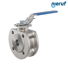 robinet à boisseau sphérique compact DN20 PN40 FK04 acier inoxydable 1.4408