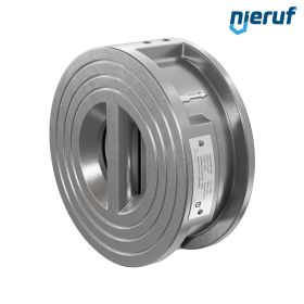 dual plate check valve DN50 DR03 ANSI 150 stainless steel 1.4408 EPDM