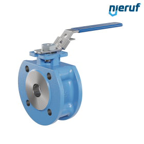 robinet à boisseau sphérique compact DN20 PN16 FK03 acier moulé 1.0619 sphère en acier inoxydable 1.4308