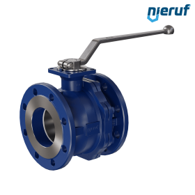 robinet à boisseau sphérique à brides pour vapeur d'eau DN100 FK12 acier moulé 1.0619