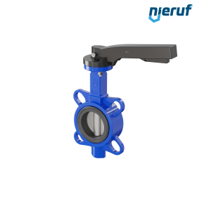 Butterfly valve DN 65 PN16 AK05 NBR lever