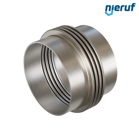 Axial expansion joint DN300 - 329mm type KP05 stainless steel welding ends and stainless steel bellows