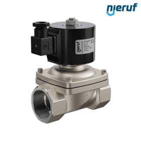 Magnetventil G 1 1/2" Zoll Edelstahl EV06 FKM 230V 50Hz