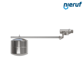 Schwimmerventil 1 1/2" Zoll Edelstahl FPM SW04 Schwimmer: in Edelstahl