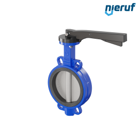 Butterfly valve DN 150 PN16 AK05 EPDM lever