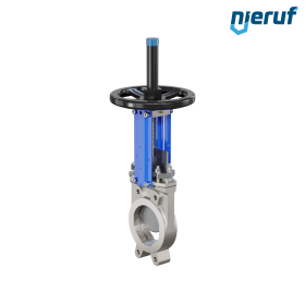 Μαχαιρωτή βαλβίδα DN 125 SR03 EPDM χειροτροχός