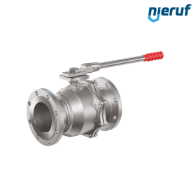robinet à boisseau sphérique à brides DN150 FK06 ANSI 150 acier inoxydable 1.4408