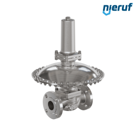 valvola di troppo pieno in millibar flangia ANSI 150 DN40 UV18 acciaio inossidabile EPDM / PTFE 7 - 100 mbar