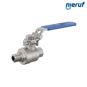 stainless-steel ball valve DN8 - 1/4" inch m x f GK19
