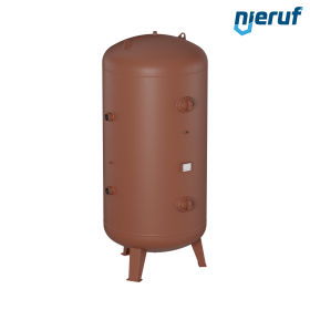 High pressure vessel vertical BE02 2000 liter, 0-36 bar, steel primed