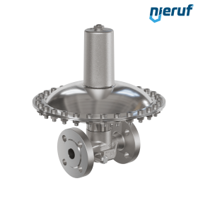 Millibar overflow valve flange DN20 UV18 stainless steel EPDM / PTFE 50 - 500 mbar