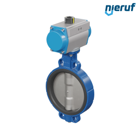Butterfly valve DN 250 AK01 EPDM DVGW drinking water, WRAS, ACS, W270 pneumatic actuator double acting