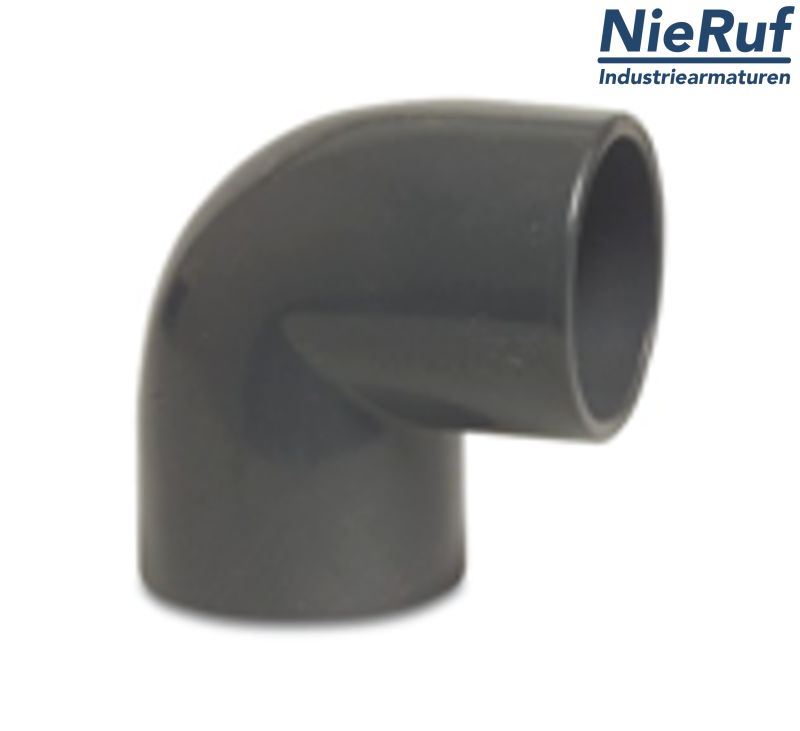 Codo d 63 PVC-U codo de 90° manguito para encolar