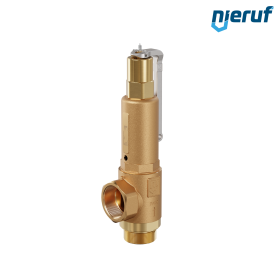 safety valve 2" m  x 2" fm SV07 neutral gaseous media, gunmetal PTFE, with lever