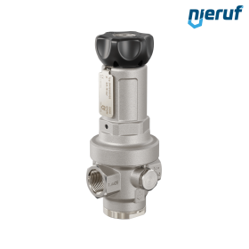 regolatore di pressione di precisione con ventilazione secondaria 1/2" pollici DM15 acciaio inossidabile EPDM 0.5 - 15 bar