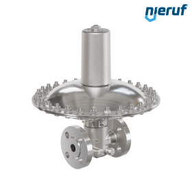 mbar-Regler DN15 DM23 Flansch DIN EN 1092 Edelstahl FKM 7 - 100 mbar