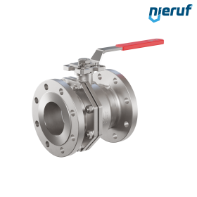 robinet à boisseau sphérique à brides DN100 FK06 ANSI 150 acier inoxydable 1.4408