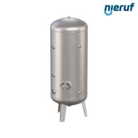 Serbatoio a pressione per acqua verticale BE04 300 litri, 0-10 bar, acciaio inox