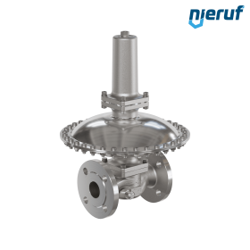 Millibar overflow valve flange DN40 UV17 stainless steel FKM / PTFE 50 - 500 mbar