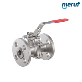 robinet à boisseau sphérique à brides DN15 FK06 ANSI 150 acier inoxydable 1.4408