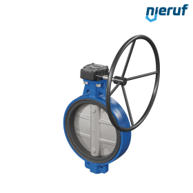 Butterfly valve AK01 DN 400 PN10-PN16 DVGW-water Worm gear