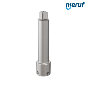 Spindelverlängerung Nabenlänge 100 mm Vierkant 11mm AD02 Edelstahl