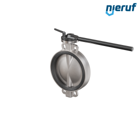 Butterfly-valve-stainless-steel DN300 PN16 AK08 EPDM notch lever
