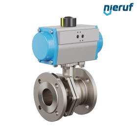ball valve with actuator DN65 PK05 pneumatic actuator double acting