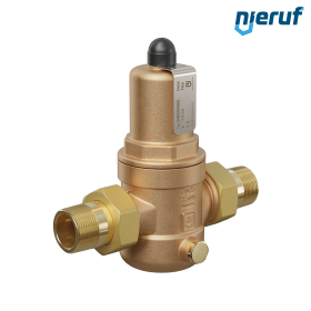 pressure reducing valve 1" inch male thread DM02 gunmetal FKM 1.0 - 8.0 bar