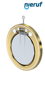 Zwischenflansch-Rückschlagklappe mit Feder DN250 ZR10 Alubronze 2.0975 PTFE