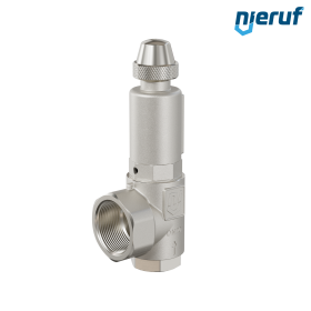 Zawór bezpieczeństwa 3/4" x 1 1/4" GW SV09 neutralne media gazowe, Stal nierdzewna EPDM