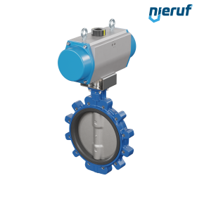 Butterfly valve DN 300  AK02 EPDM DVGW drinking water, WRAS, ACS, W270 pneumatic actuator single acting normally closed