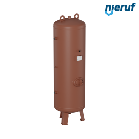 High pressure vessel vertical BE02 350 liter, 0-41 bar, steel primed