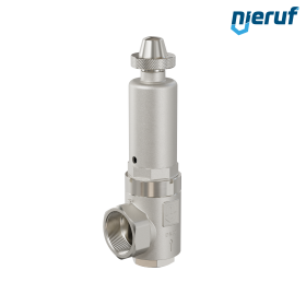 Zawór bezpieczeństwa 1 1/4" x 2" GW SV10 gazowe media, Stal nierdzewna EPDM