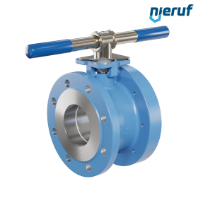 robinet à boisseau sphérique compact DN100 PN40 FK03 acier moulé 1.0619 sphère en acier inoxydable 1.4308