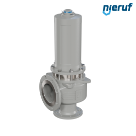 Βαλβίδα ασφαλείας με φλάντζα DN100/DN150 SF06, αεροστεγές κάλυμμα ελατηρίου & ανοξείδωτο Φάλτενμπαλγκ EPDM, χωρίς αερισμό