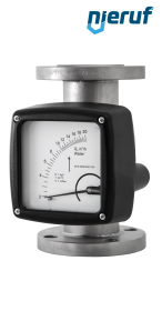 Flansch-Durchflussmessgerät DN65-Anschluss 600,0 - 6000,0 l/h Rohr DN40 Wasser