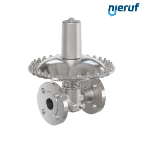 mbar-Regler DN32 DM24 Flansch DIN EN 1092 Edelstahl EPDM 50 - 200 mbar