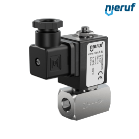 Solenoid valve DN1,5 G 1/4" Inch stainless steel EV08 FKM 24V DC