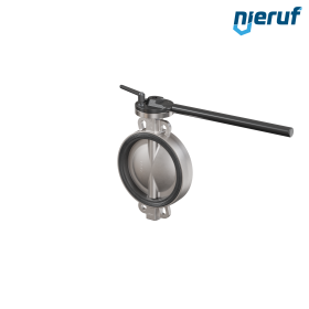 Butterfly-valve-stainless-steel DN250 PN16 AK08 EPDM notch lever