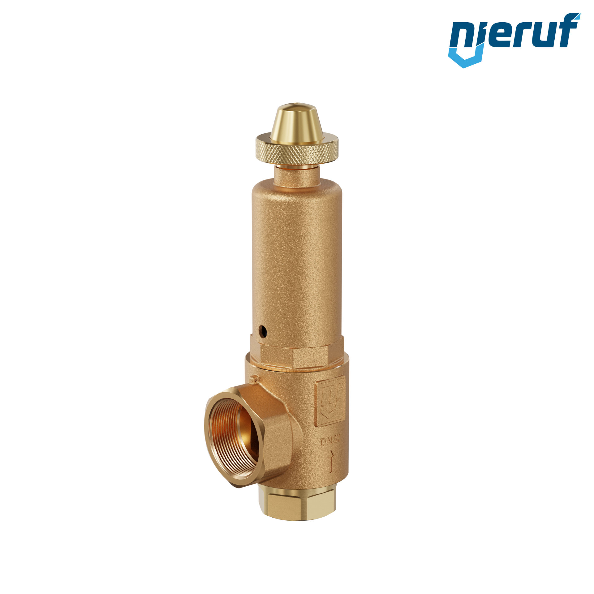 safety valve 1 1/2" x 2" fm SV07 neutral gaseous media, gunmetal PTFE