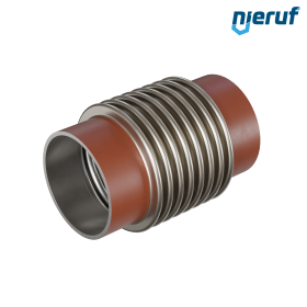 Axial expansion joint DN125 - 139,7mm type KP05 welding ends and stainless steel-bellows