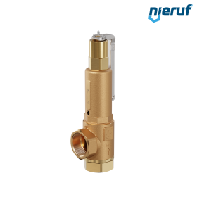 safety valve 2" x 2" fm SV07 neutral gaseous media, gunmetal EPDM, with lever