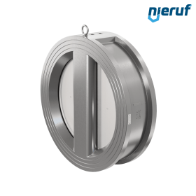 dual plate check valve DN450 DR03 stainless steel 1.4408 EPDM